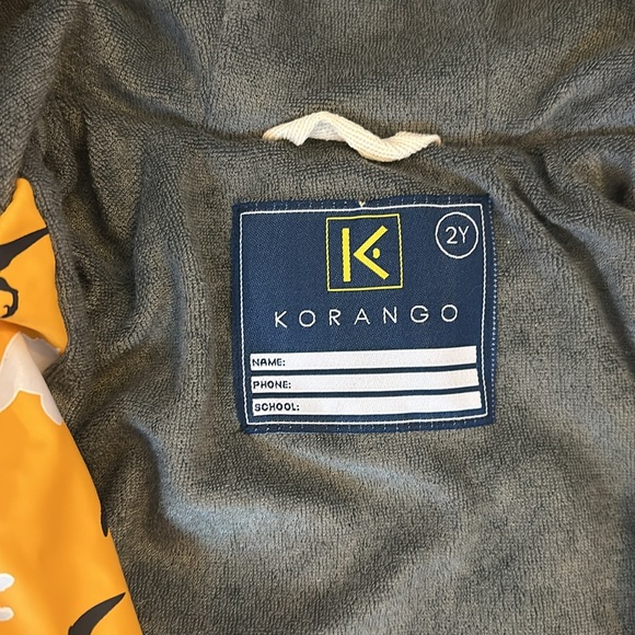 Boys Korango Dinosaur Raincoat 2Y - Picture 2 of 3
